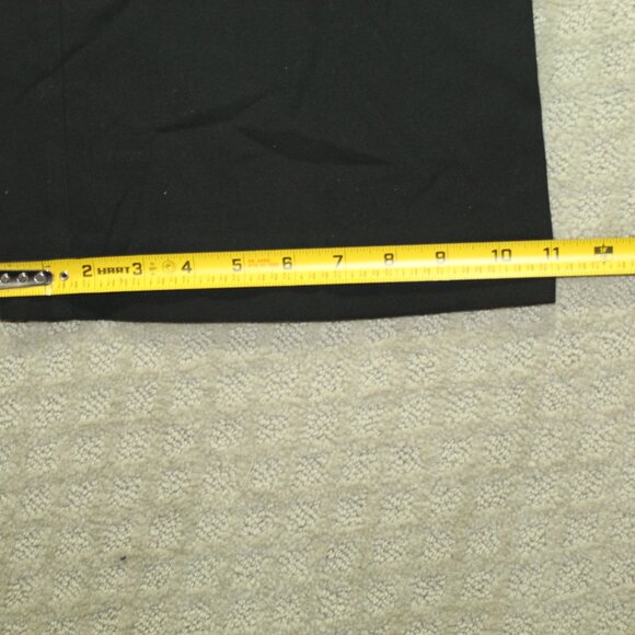 Ann Taylor Loft Julie Fit Dress Pants Wide Leg Trousers Black Womens Size 10 - Picture 3 of 7